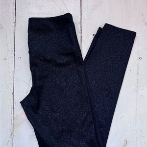 Marika Charcoal Animal Print Leggings